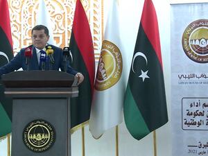 Libya's new interim Prime Minister Abdul Hamid Dbeibah