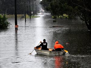 Mass floods in Australia