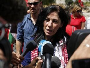Prominent Palestinian lawmaker Khalida Jarrar 