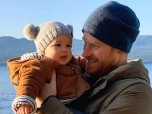 الأمير هاري وطفله آرتشي