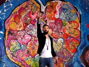 Sacha Jafri's Largest Art Canvas