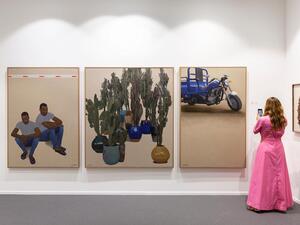 Shots from Art Dubai’s opening preview day