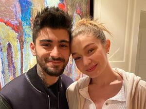 جيجي حديد وزين مالك