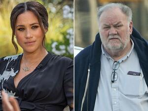 ميغان ماركل ووالدها توماس ماركل