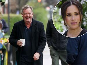 ميغان ماركل وبيرس مورغان