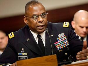 US Secretary of Defense Lloyd Austin 