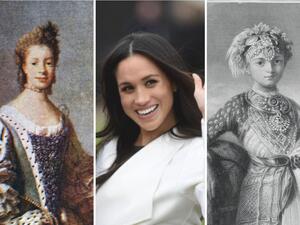 دوقة ساسكس ميغان ماركل والملكة شارلوت