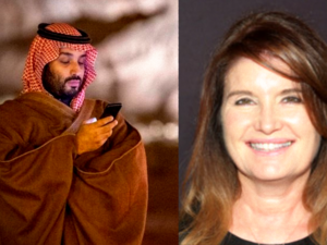Mohammad bin Salman and Alexa Jago