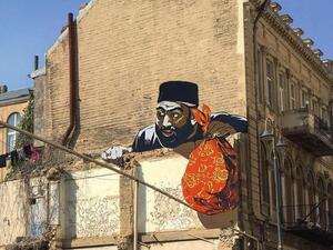 Street art in Baku
