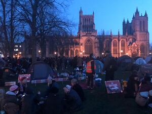 Bristol protesters