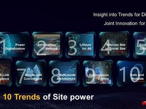 Huawei Launches Top Ten Trends Of Site Power