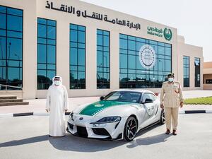 Dubai Police Bolsters Toyota Fleet With Addition Of Legendary All-new 2021 Toyota GR Supra   