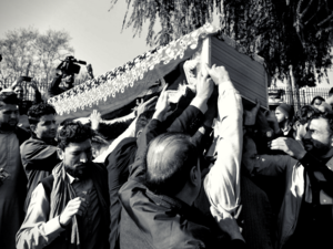 Afghan journalist funeral