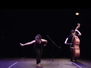 Dancing the poems through the Eyes Closed Eyes Open special performance came as part of a month long activities organized by the University entitled Art and the Pursuit of Social Justice.