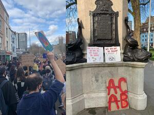 British Protests Turn Violent