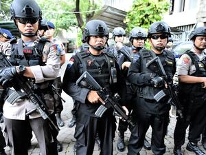 شرطة اندونيسية