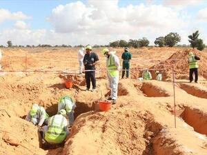 مقبرة جماعية في ليبيا