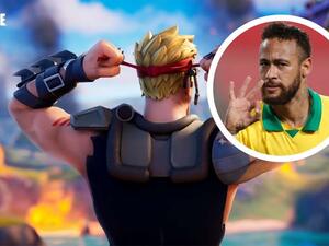 The PSG forward is usually found in football games like FIFA and PES, but will now be in the new season of the Battle Royale game (Photo: Epic Games)