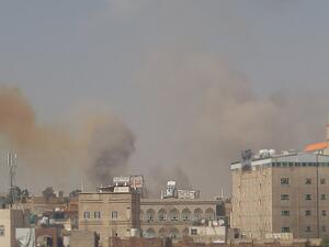 قصف في اليمن