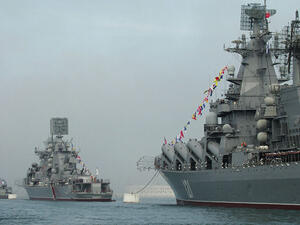 سفن حربية روسية