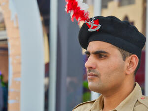 Bahraini policemen 