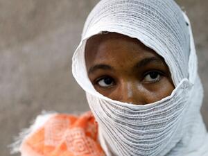 إحدى ضحايا العنف الجنسي في إقليم تيغراي الإثيوبي