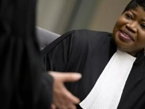 مدعية المحكمة الجنائية الدولية فاتو بنسودا في المحكمة في لاهاي