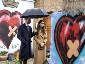 Prince William left reeling at Prince Harry.