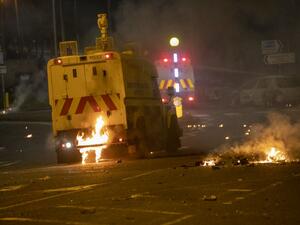 police patrol near Belfast