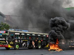 Pro-democracy protesters started on Feb.1st