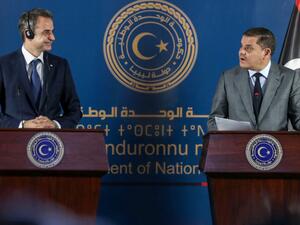 Libya's interim prime minister lands in UAE for an official visit