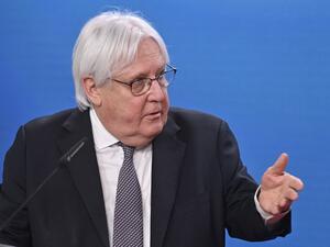 Martin Griffiths called on warring parties in Yemen to ink a peace deal