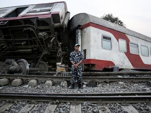 Egypt arrests 23 related to train accident.
