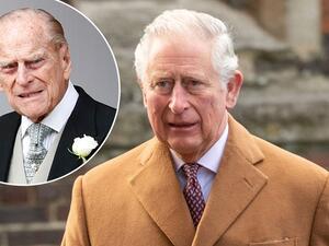 الأمير تشارلز والأمير فيليب