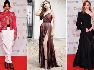 أجمل إطلالات حفل البافتا