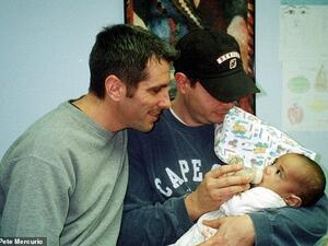 Gay couple adopt a baby they found in NYC subway