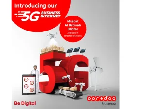 Ooredoo تفتح آفاقاً أوسع أمام المؤسسات الصغيرة والمتوسطة بإطلاق باقات جديدة بتقنية الجيل الخامس 5G بقيمة تبدأ من 29.4 ريال عُماني شهرياً