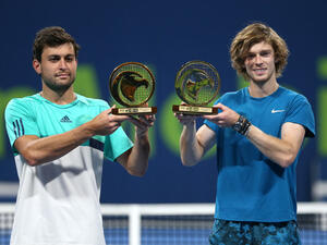 Dubai Duty Free winner Aslan Karatsev