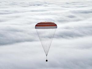 3 space station astronauts return to Earth