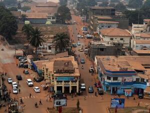 إحدى مدن إفريقيا الوسطى