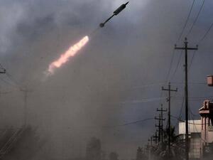 سقوط صواريخ على قاعدة بلد الجوية