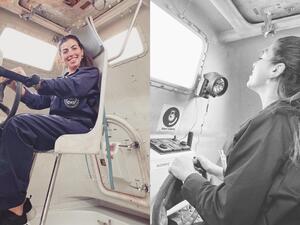 Egypt's first female ship captain