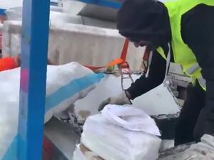 ضبط حشيش في ميناء باليونان