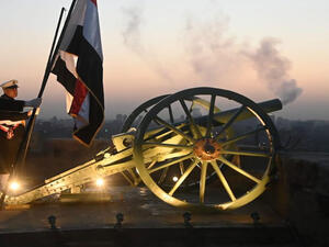 مدفع قلعة صلاح الدين بالقاهرة