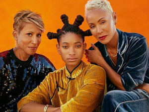 Willow Smith, Jada Pinkett Smith, and Adrienne Banfield-Norris