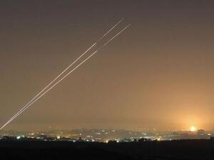 إطلاق صواريخ من غزة