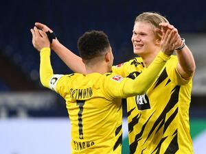 Jadon Sancho and Erling Haaland (Photo: AFP)