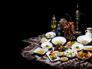Ramadan Iftar Buffet Food 