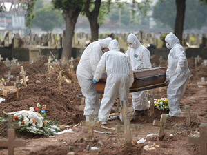 Nearly 86,000 new cases and 3,300 deaths were reported Friday in Brazil