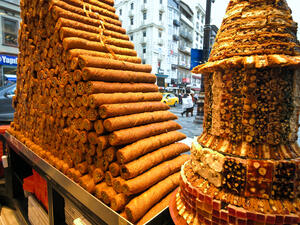Sweets in the famous Istanbul Patisserie